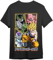 Toei Animation Dragon Ball Z Villains & Goku adult t-shirt