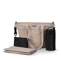 Mamos rankinė MOON V-SHAPE Sand