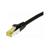 Synergy 21 Patchkabel RJ45 CAT6A 500Mhz 20m schwarz S-STP S/FTP TPE/LSZH Ultraflex AWG26 - Netzwerk - CAT 7 cable/RJ45 plug