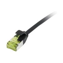 Synergy 21 Patchkabel RJ45 CAT6A 500Mhz 5m schwarz U/FTP slimline rund d 3.8mm - Netzwerk - CAT 7 cable/RJ45 plug