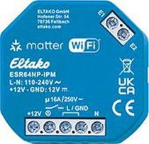 Impulse switch relay with IP Matter via Wi-Fi, optional EnOcean, 1 contact, not potential-free, 16A 30064015 | 4010312328293
