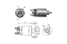ERA Starterio solenoidinis jungiklis ZM2860