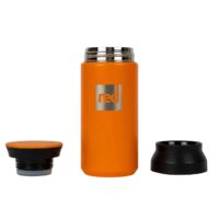 Red nerūdijančio plieno termo puodelis 330 ml. - oranžinis