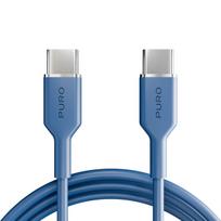 Puro ICON USB-C - USB-C laidas 1.5m - mėlynas