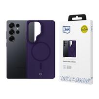 3mk Smoke MagCase skirtas Samsung Galaxy S25 Ultra violetinis-permatomas