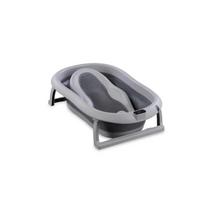 Sulankstoma vonia Bath & Care su termometru ir gultuku, Dark grey