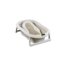 Sulankstoma vonia Bath & Care su termometru ir gultuku, Beige
