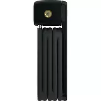Spyna ABUS Bordo Combo Lite 6055K/60, sulankstoma, su raktu ir laikikliu (juoda)