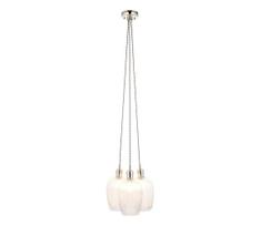Endon 120652 - Pakabinama liustra ant laido 3xE27/10W/230V blizgus chromas