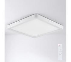 Brilagi - LED dimeriuojamas lubinis šviestuvas ESTELA SQUARE LED/36W/230V 31x31 cm baltas + su nuotoliniu pultu