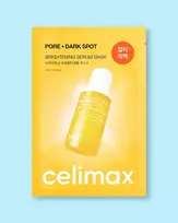 Celimax Pore + Dark Spot Brightening Serum Mask - 27 ml * 10 vnt