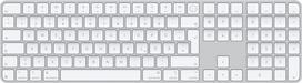 Apple Magic keyboard Universal USB + Bluetooth QWERTZ German White