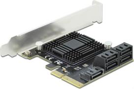 Delock 5 port SATA PCI Express x4 Card - Low Profile Form Factor