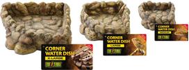 Exoterra Exo Terra - Water Bowl Corner - Neutral, Natural - XL