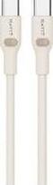 Havit CB6284 - USB Type C to USB Type C cable, 2.0 m (beige)