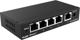 Ruijie Networks RG-ES205GC network switch Managed L2 Gigabit Ethernet (10/100/1000) Black