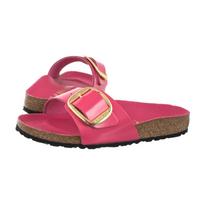 Birkenstock Madrid Big Buckle High-Shine Fuchsia Tulip 1031844 (BK238-j) Moteriški batai/šlepetės
