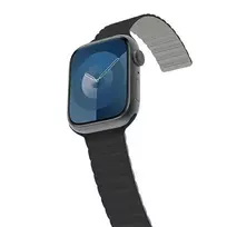 Araree Silicone Link smartwatch strap for Apple Watch (42/44/45/49 mm) | Silicone | black/gray