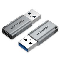 Vention USB 3.0 Male to USB-C Female Adapter Gray, USCVNTCDPH0