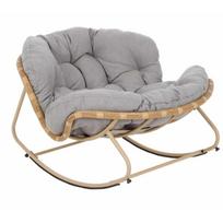 Lauko fotelis iš technoratano PALERMO BEIGE/LIGHT GREY