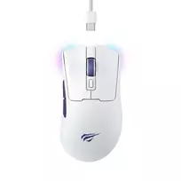 Pelė Havit MS966WB Gaming Mouse White