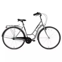 Miesto dviratis Bisan Ambiance Grey/Black (Rato dydis: 28 Rėmo dydis: 20)