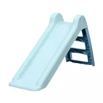 Pastatoma vaikiška čiuožykla, melsva/mėlyna