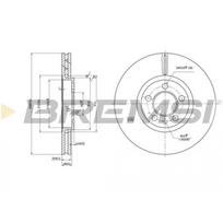 Stabdžių diskas BREMSI CD7221V