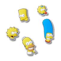Crocs Jibbitz™ The Simpsons 5 Pack 10014880 (CR422-a) aksesuaras