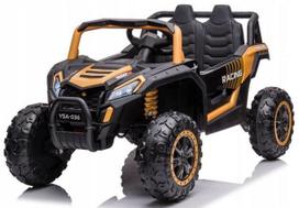 Dvivietis vaikiškas elektromobilis UTV Buggy Racing 4x4, Gold