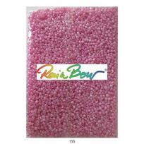 Stikliniai apvalūs karoliukai (biseris) Nr. 12/0 RainBow® 500 g, spalva 155