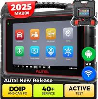 Diagnostikos įrankis - AUTEL - MK900 (MX808S/MK808BT PRO) - 40+ specialių funkcijų - CAN‑FD/DoIP - Android 11, 64GB