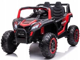Dvivietis vaikiškas elektromobilis UTV Buggy Racing 4x4, Red