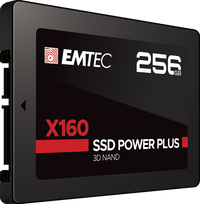 Emtec SSD Power Plus X160 - SSD - 256GB - intern - 2.5 (6.4 cm) - SATA 6Gb/s (ECSSD256GNX160)