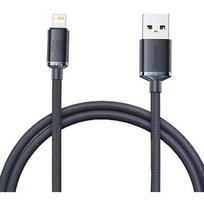 Baseus Crystal Shine USB-A to Lightning Fast Charging Data Cable, 2.4A, 1.2m CAJY000001