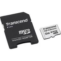 Transcend High Endurance 10V, microSDHC, 32GB, Class 10 +Adapter TS32GUSDHC10V