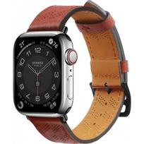 Hurtel Strap Leather Apple Watch 38/ 40/ 41mm Red