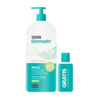 Dušo gelio rinkinys ISDIN Germisdin Aloe Vera, be muilo, antiseptinis, sausai ir niežtinčiai odai