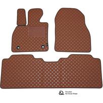 Eko odos kilimėliai QuiltyMats PEUGEOT EXPERT nuo 2016m. (I ir II eilė) (Ruda / rudos siūlės)