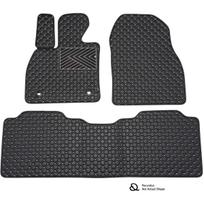 Eko odos kilimėliai QuiltyMats OPEL COMBO 2001-2011m. (Keleivinis, I ir II eilė) (Juoda / pilkos siūlės)