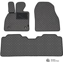 Eko odos kilimėliai QuiltyMats NISSAN PATHFINDER 2004-2012m. (I ir II eilė) (Pilka / pilkos siūlės)