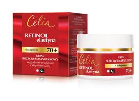 Veido kremas Celia Retinol & Elastin Anti-wrinkle with collagen for day and night, 50 ml, 70+