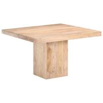 Valgomojo stalas, 120x120x77 cm, rudas
