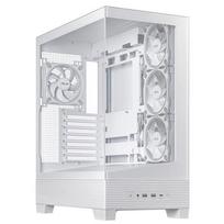 ASUS A31 PLUS TG ARGB WHITE (white, Tempered Glass x 2)