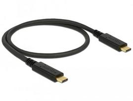Delock USB 3.1 Gen2 C  C E-Marker 3A 0.5m black
