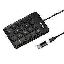 TARGUS USB NUMERIC KEYPAD, WIRED, KEYTARAKP13GL