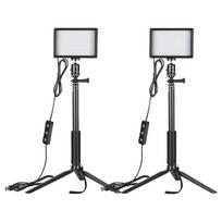 Neewer Kit ZC-10S: two LED lamps + filters + tripods