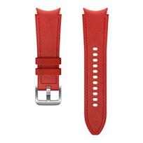 SAMSUNG Pasek Hybrid Leather Band ET-SHR88SREGEU for Watch4 20mm S/M red