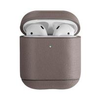 uniq Terra Case AirPods 1/2 gen. Genuine Leather, beige