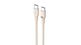 HAVIT CB6284 – USB Type C to USB Type C cable, 2.0 m (beige)
